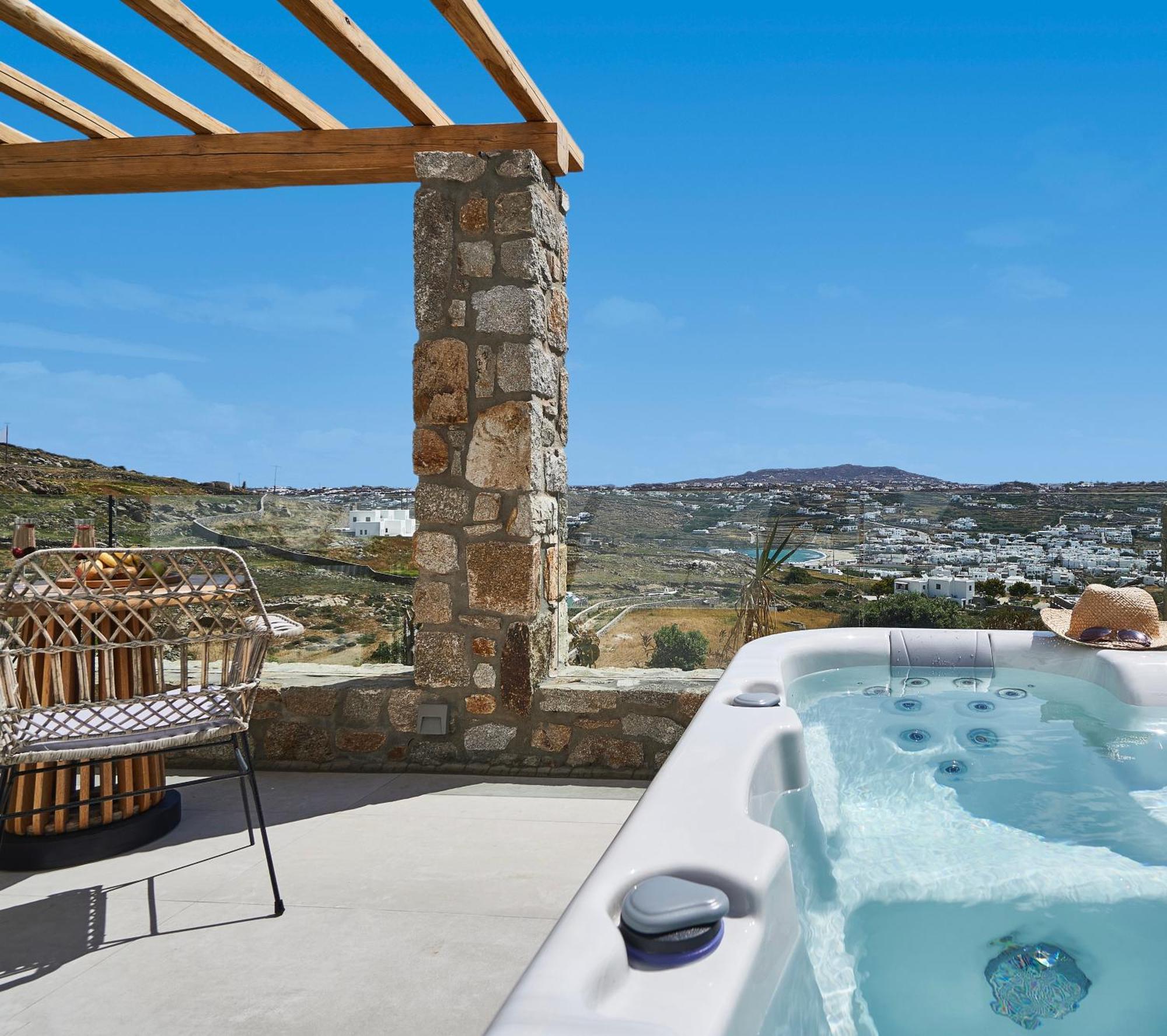 Due Mari Mykonos Hotel Agios Ioannis Diakoftis Kültér fotó